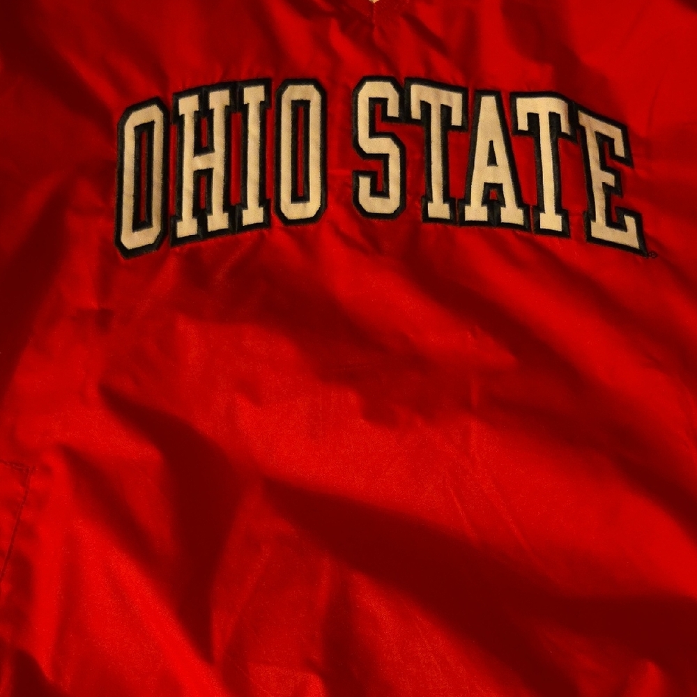 Ohio State Red LS Pullover